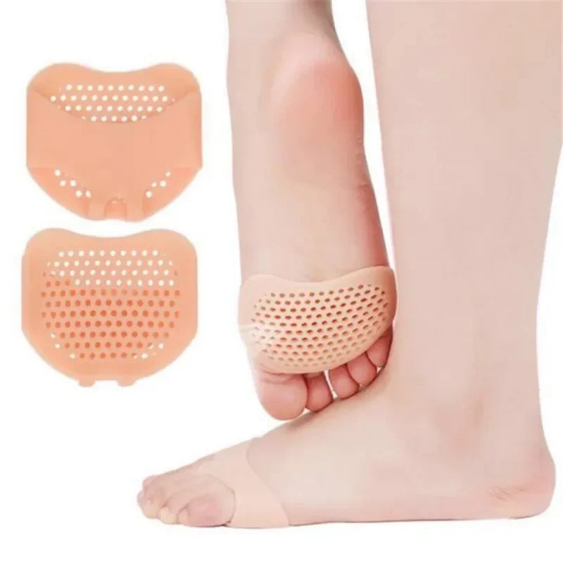 Orto almofadas - Almofadas metatarsais de silicone, separador de dedos dos pés, alívio da dor, almofadas ortopédicas