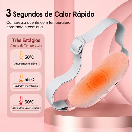 Bolsa Anti-Cólica - Massageador compressa térmica período menstrual