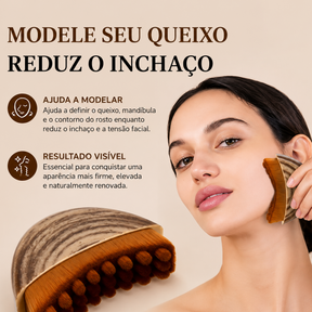 Escova Anti-Inchaço - Escova de massagem e drenagem linfática
