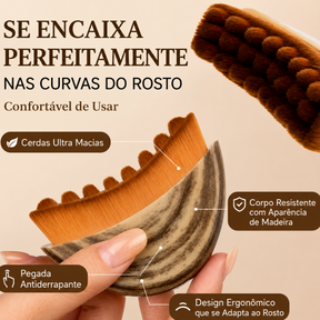 Escova Anti-Inchaço - Escova de massagem e drenagem linfática