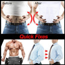 Colete modelador masculino - compressão abdominal, controle da barriga.