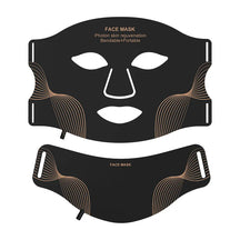 Máscara Facial LED Rejuvenescedora Portátil