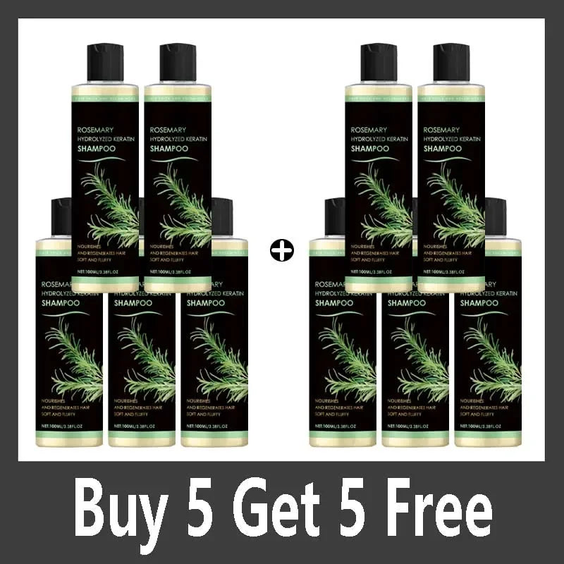 Shampoo de Alecrim para Crescimento Capilar