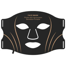 Máscara Facial LED Rejuvenescedora Portátil