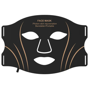 Máscara Facial LED Rejuvenescedora Portátil