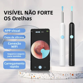 Removedor de Cera de Ouvido com Câmera