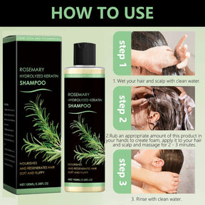 Shampoo de Alecrim para Crescimento Capilar