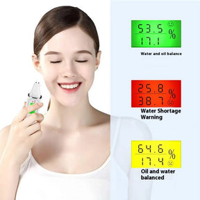 TotalSkin Scan - Testador de pele facial, analisador digital de umidade, monitor de óleo.