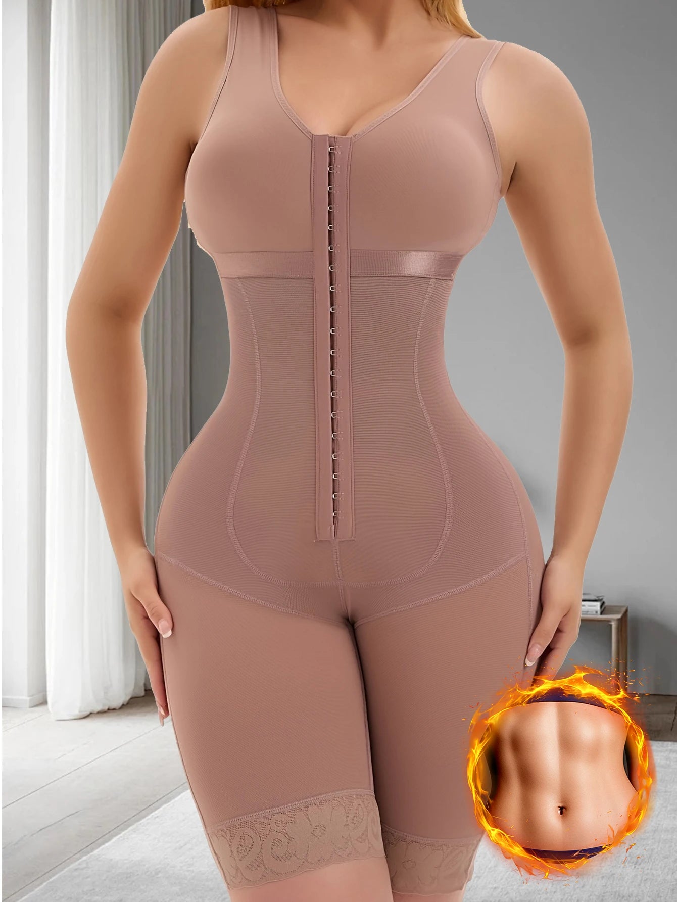 Cinta modeladora - Redução de gordura abdominal e modelagem da cintura.