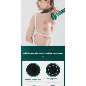 Massageador Elétrico - Anticelulite com Ventosa a Vácuo, Massagem Terapêutica para Beleza